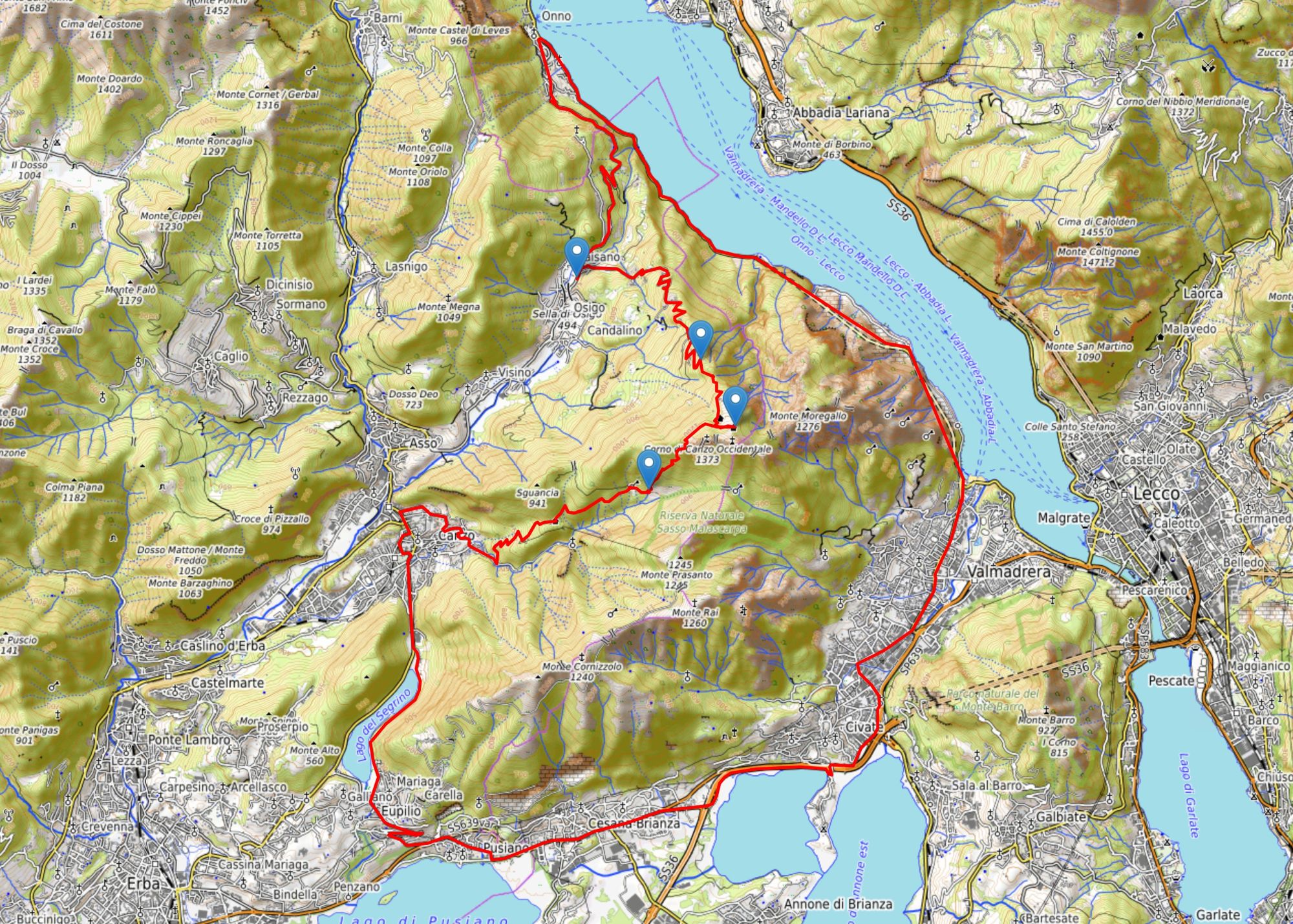 Clicca per ingrandire la Mappa