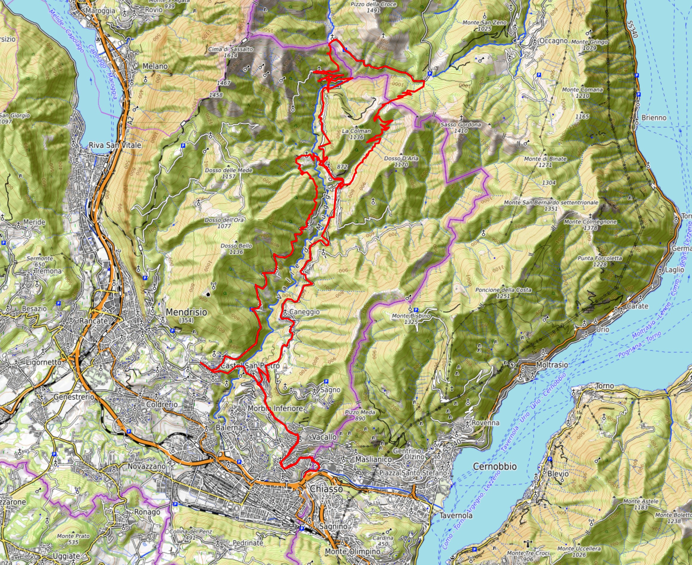 Clicca per ingrandire la Mappa