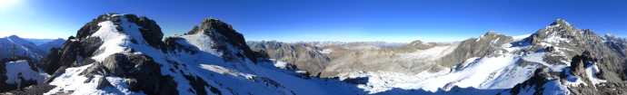 Panoramica dal Biv.Provolino al Gran Zebru'