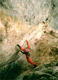 Via Vinatzer in Marmolada