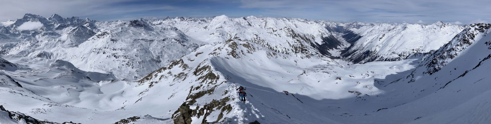 Sulla cresta del Monte Vago Sulla cresta del Monte Vago