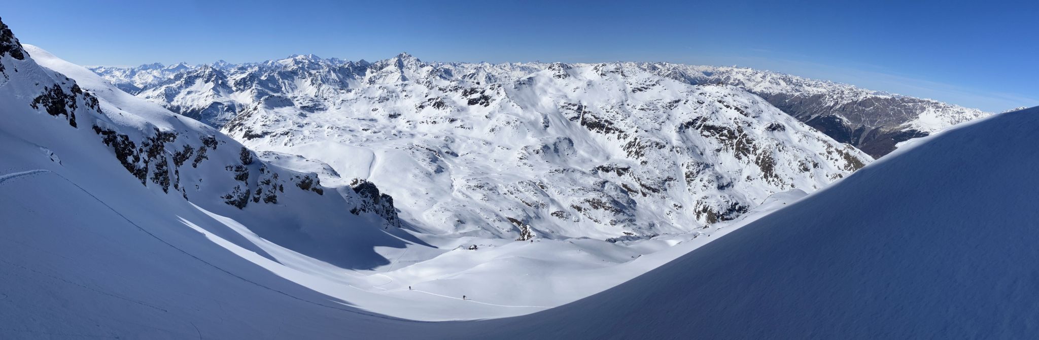 Sulla Vedretta di Sobretta Nord-Ovest Sulla Vedretta di Sobretta Nord-Ovest