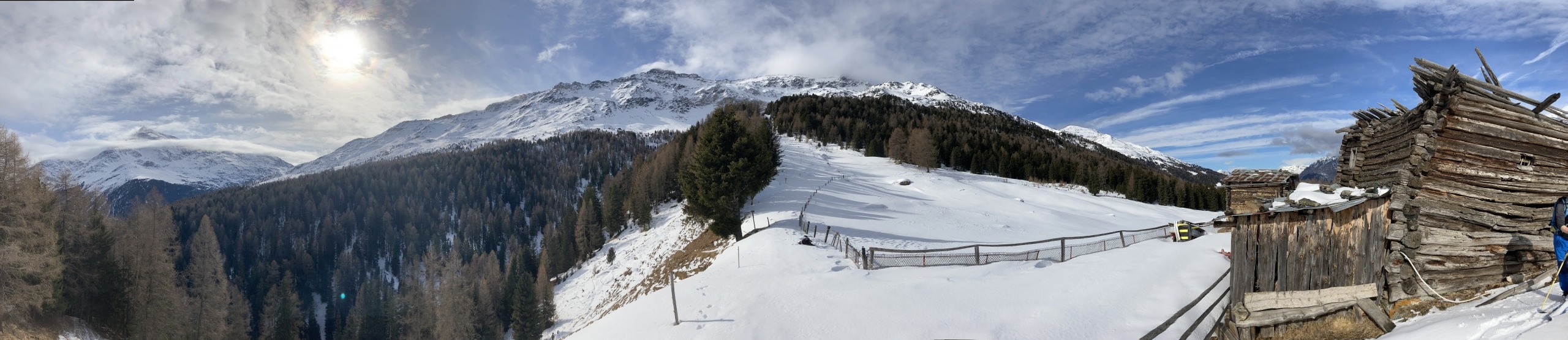 Panoramica dall'Alpe Sclanera
