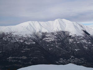 Panoramica su Legnone e Lario dal Bregagno