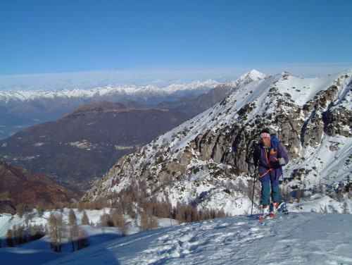 Salendo il Grignone dal Cainallo