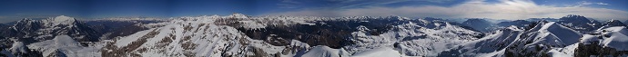 Panorama 360� dalla cima dello Zuccone Campelli