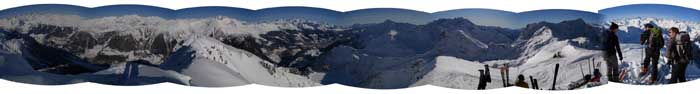 Panoramica 360 dalla cima del Poncione Tremorgio