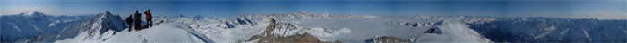 Panoramica 360� dalla cima del
                                                Pesciora
