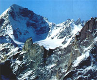 Panorama a est del Bugjan Peak